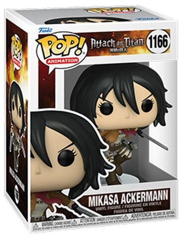 Figurine Funko Pop! N°1166 - Attaque Des Titans - Mikasa Ackermann With Swords